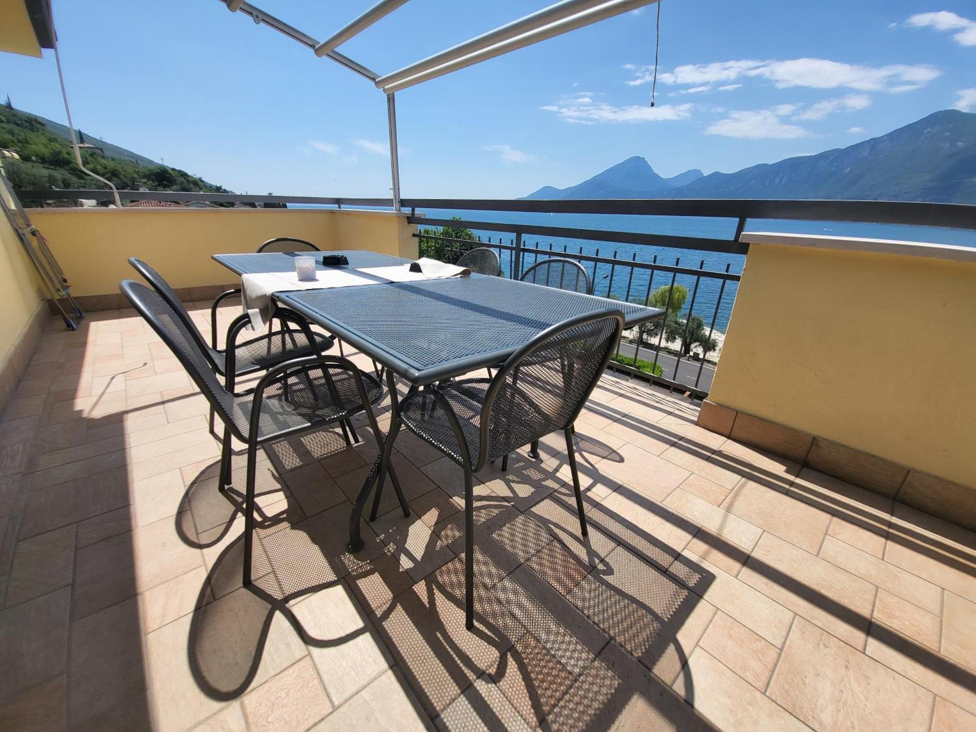 Penthouse Casa Alkea Masse Lake View Brenzone sul Garda Exterior foto